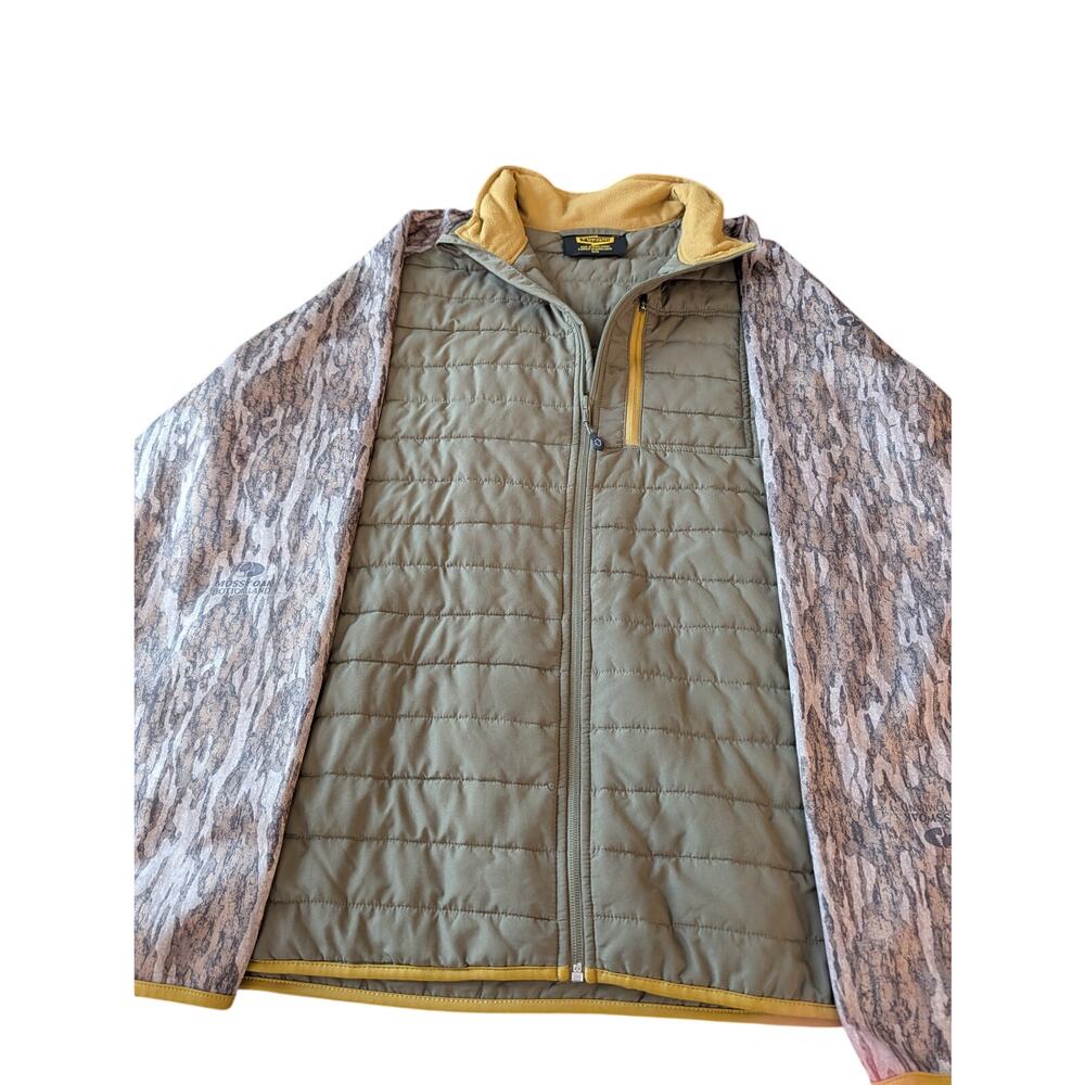 Yukon Gear Mossy Oak Bottomland Reversible Hunting Jacket Men's XL Camo